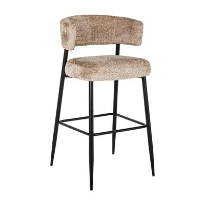 Richmond Barstoel 'Rochelle' Sheep, kleur Naturel (zithoogte 74cm)