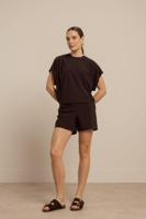 Studio Anneloes Leona Top 91541 Tops En Singlets 8700 Espresso - thumbnail