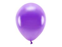 Metallic Ballonnen Violet Premium Organic (10st) - thumbnail