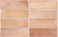Wandtegel roze Equipe Hanoi 16x5cm pink glans - thumbnail