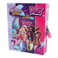 Mermaid Stars Dagboek met Bewaardoos en Slotje - thumbnail