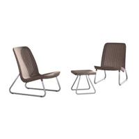 Rio balkon loungeset cappuccino - thumbnail
