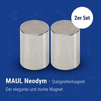 Magneet maul neodymium cilinder 20x25mm 13kg - thumbnail