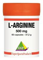 SNP L-Arginine 500mg puur 60 Capsules - thumbnail