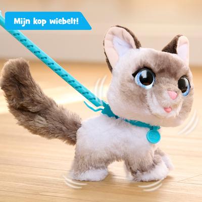 Knuffel Furreal Friends Kitten Grand Walker Multicolour (2 Onderdelen)