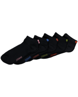 Sneakersokken - Zwart - thumbnail