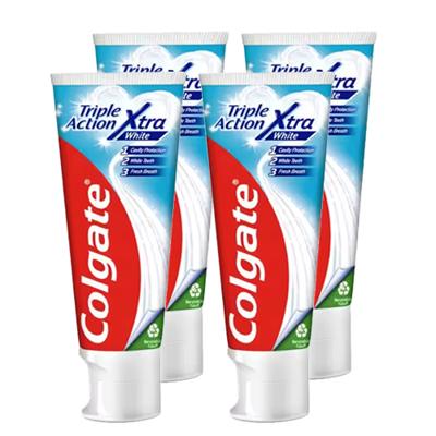 Colgate - Tandpasta Triple Action Extra White - 4x 75ml