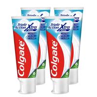 Colgate - Tandpasta Triple Action Extra White - 4x 75ml - thumbnail