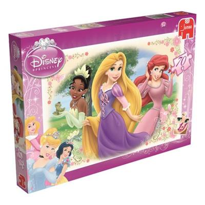 Jumbo puzzel Disney Princess 4ass 70pc