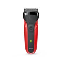Braun Series 3 300s 81569932 Folie-scheerapparaat Rood, Zwart - thumbnail