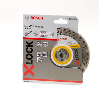 Bosch Accessories 2608900670 EXPERT MultiMaterial X-LOCK Diamanten doorslijpschijf Diameter 125 mm Boordiameter 22.23 mm Steen, Beton, Baksteen 1 stuk(s) Bosch Accessories 2608900670 EXPERT MultiMaterial X-LOCK Diamanten doorslijpschijf Diameter 125 mm Boordiameter 22.23 mm Steen, Beton, Baksteen 1 stuk(s)