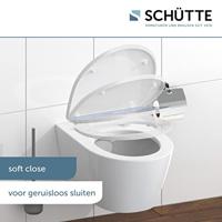 Duroplast High Gloss WC-bril ICEBERG met soft-close en quick-release - thumbnail
