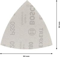 Bosch Accessoires Expert M480 schuurnet voor deltaschuurmachines 93 mm, K320 - 1 stuk(s) - 2608900723 - thumbnail