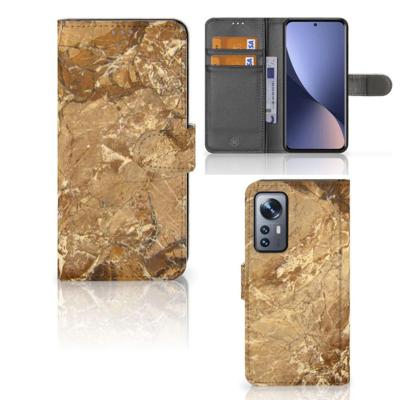 Xiaomi 12 | 12X | Bookcase | Marmer Creme