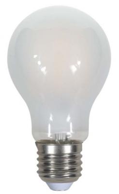 E27 LED Filament Lamp Frosted - 5 Watt 600lm - 2700K warm wit - Vervangt 50 Watt - E27 fitting - A60 lamp - Grote fitting E27 LED Filament Lamp Frosted - 5 Watt 600lm - 2700K warm wit - Vervangt 50 Watt - E27 fitting - A60 lamp - Grote fitting
