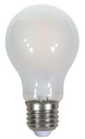 E27 LED Filament Lamp Frosted - 5 Watt 600lm - 2700K warm wit - Vervangt 50 Watt - E27 fitting - A60 lamp - Grote fitting - thumbnail