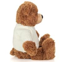 TEDDY HERMANN knuffel Percy met trui 30 cm Teddy Hermann bruin - thumbnail