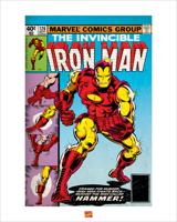 Kunstdruk Iron Man 40x50cm - thumbnail