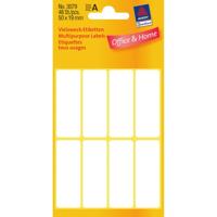 Etiket Avery Zweckform 3079 50x19mm wit 48 etiketten | 10 stuks - thumbnail