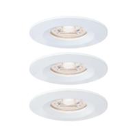 Paulmann 94299 EBL Nova mini Coin LED-inbouwlamp Set van 3 stuks 4 W Wit - thumbnail