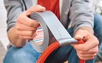 tesa UNIVERSAL 56348-00001-05 Textieltape tesa extra Power Zwart (l x b) 10 m x 50 mm 1 stuk(s) - thumbnail