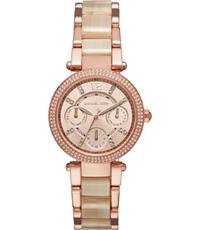 Horlogeband Michael Kors MK6512 Staal Beige 16mm