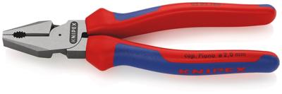Knipex Kracht-Kombitang zwart geatramenteerd met meer-componentengrepen 180 mm - 0202180