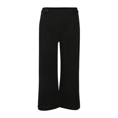 Paprika cropped straight fit broek zwart Paprika cropped straight fit broek zwart
