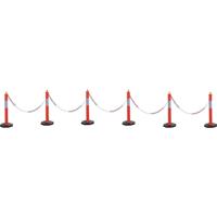 VISO 2109765 6 Kettingafsluiting Staat zelfstandig op de grond (Ø x h) 100 mm x 110 cm - thumbnail