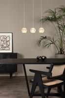 Lucide CINTRA - Hanglamp - LED Dimb. - 3x4,7W 2700K - Transparant - thumbnail