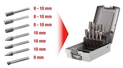 KS Tools 5153220 Freesstiftset Hardmetaal