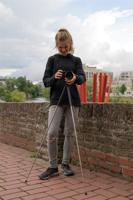 DÖRR Vagabond Ministatief 1/4 inch Werkhoogte: 23-106 cm Zwart Kogelkop - thumbnail