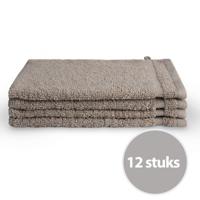 Byrklund Washand 16x21 cm 500gram Taupe - 12 stuks - thumbnail