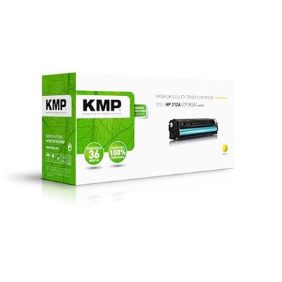 KMP Toner vervangt HP 312A, CF382A Compatibel Geel 2700 bladzijden H-T192 2528,0009