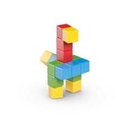 Magnetische blokken - GEOMAG - Creatieve set - 16 stuks - Educatief - Gerecycled plastic - Vanaf 12 maanden - thumbnail