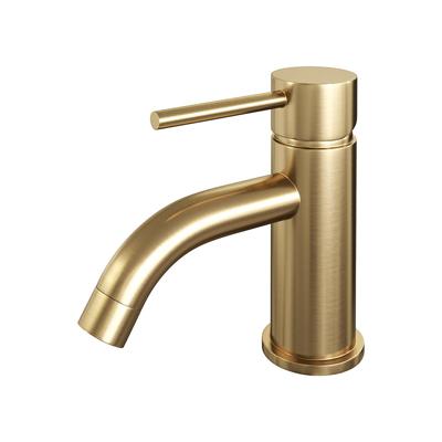 Brauer Gold Edition Fonteinkraan opbouw - uitloop 11.5cm - PVD - geborsteld goud 5-GG-006