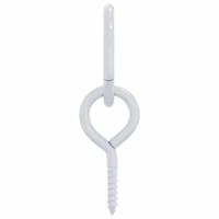 Schroefoog met ring 3 st staal zilverkleurig - thumbnail