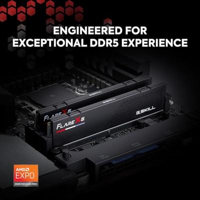 G.Skill F5-6000J3238F16GX2-FX5 Werkgeheugenset voor PC DDR5 32 GB 2 x 16 GB 6000 MHz 288-pins DIMM F5-6000J3238F16GX2-FX5