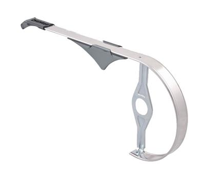 Hebie kettingscherm 44-48tds 180mm 0394 alu zilver