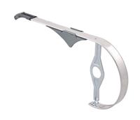 Hebie kettingscherm 44-48tds 180mm 0394 alu zilver - thumbnail