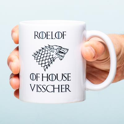 Gepersonaliseerde Mok Game Of Thrones House Of Gepersonaliseerde Mok Game Of Thrones House Of