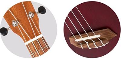 Flight Gemstone Series NUS380 Coral sopraan ukelele met gigbag - thumbnail