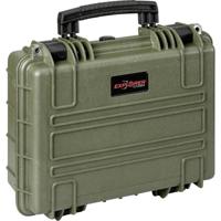 Explorer Cases Outdoor-koffer 3815HL.G green with pick & pluck foam (b x h x d) 38 x 27 x 16 cm Olijf-groen 3815HL.G - thumbnail