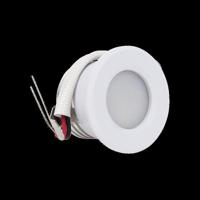 LED mini inbouwspot 1,5W 2700K 37mm 60gr rond vast wit - LED4630 - thumbnail