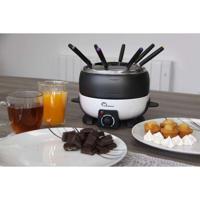 Fonduemachine - LITTLE BALANCE - HAPPY - 800 W - 2 L - 8 personen - Wit/Zwart - thumbnail