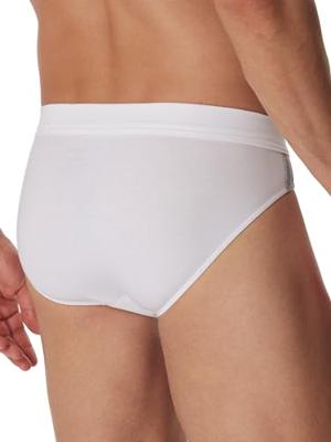 Schiesser Rio slips 95/5 zachte band wit 3-pack