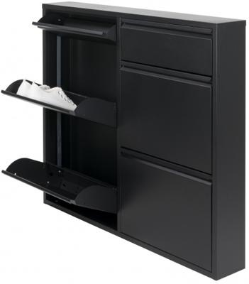 Schoenenkast Oscar-6 Zwart