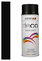 MOTIP Deco Lak | Mat | RAL 9005 | 400ml - 01601 - thumbnail