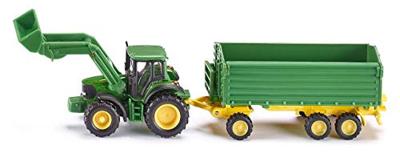 Siku 1843 john deere met aanhangwagen 1:87 Siku 1843 john deere met aanhangwagen 1:87