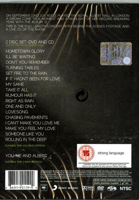 Live At The Royal Albert Hall - DVD (0886919011999) Live At The Royal Albert Hall - DVD (0886919011999)